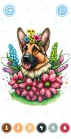 Dogs Color By Number imagem de tela 3