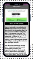 Dudao U15 TWS EarPods guide اسکرین شاٹ 3