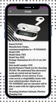 Dudao U15 TWS EarPods guide اسکرین شاٹ 1