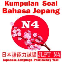 日本語能力試験 (JLPT N4) - Tes Kemampuan Bahasa Jepang plakat