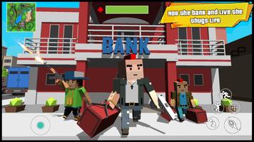 Blocky Dude Gangster Auto City screenshot 3