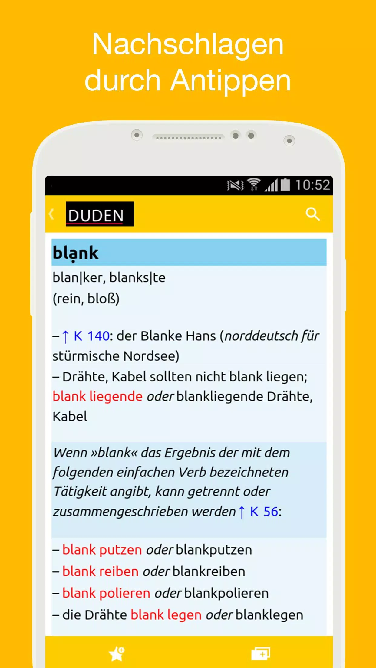 Duden Wörterbücher APK für Android herunterladen