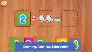 Math Kids, Count, Add, Subtract- Educational Game تصوير الشاشة 3