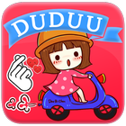 DUDUU 80 Sticker Packs for WhatsApp icône