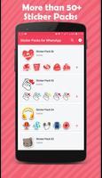 DUDUU 80 Sticker Packs for WhatsApp Affiche