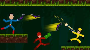 Duel Stick Fight - Two players Cartaz