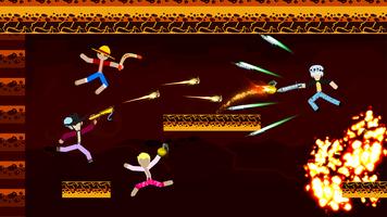 Duel Stick Fight - Two players imagem de tela 1