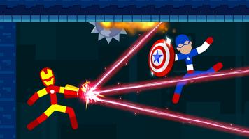 Duel Stick Fight - Two players screenshot 2