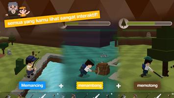 Pocket World VIP: Pulau Eksplo syot layar 1