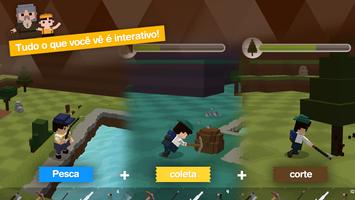 Pocket World: Ilha de Exploraç imagem de tela 1