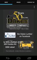 Dukes Lumber Poster