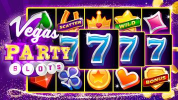 Vegas Party Slot - Casino Game Affiche