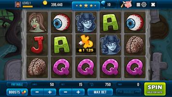 Zombie Casino Slot Machine screenshot 1
