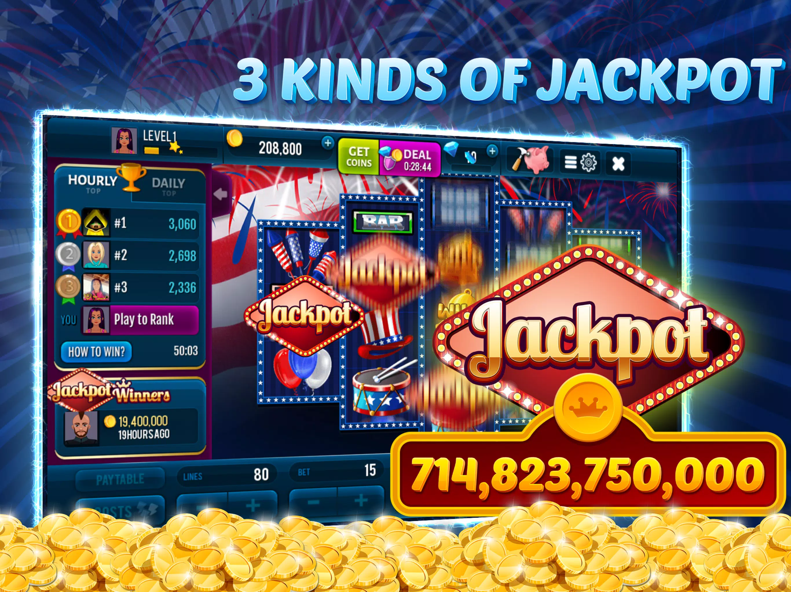 Lucky Spin Slots: Huge Rewards - Apps on Google Play