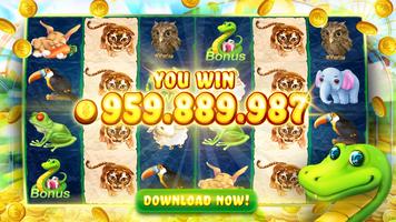 Rich Zoo Slots syot layar 1