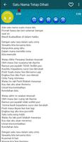 Lagu Malaysia EYE Satu Nama Tetap Dihati स्क्रीनशॉट 2