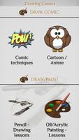 Learn to draw Comics پوسٹر