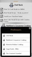 Cooking recipes capture d'écran 1