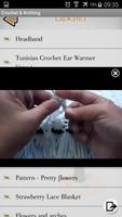 Crochet - Knitting - Embroider تصوير الشاشة 2