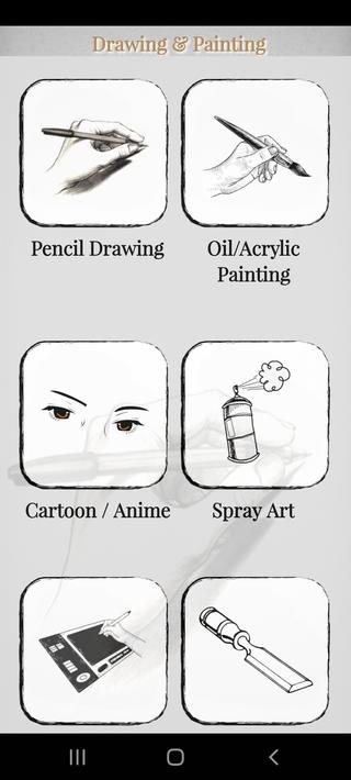 Drawing & Painting poster
