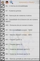 Tutoriais de matemática imagem de tela 3