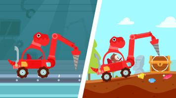 Dinosaur Car Games：DuDu Games screenshot 1