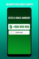 Ultimate Free Robux Counter For Roblox - RBX Calc capture d'écran 1