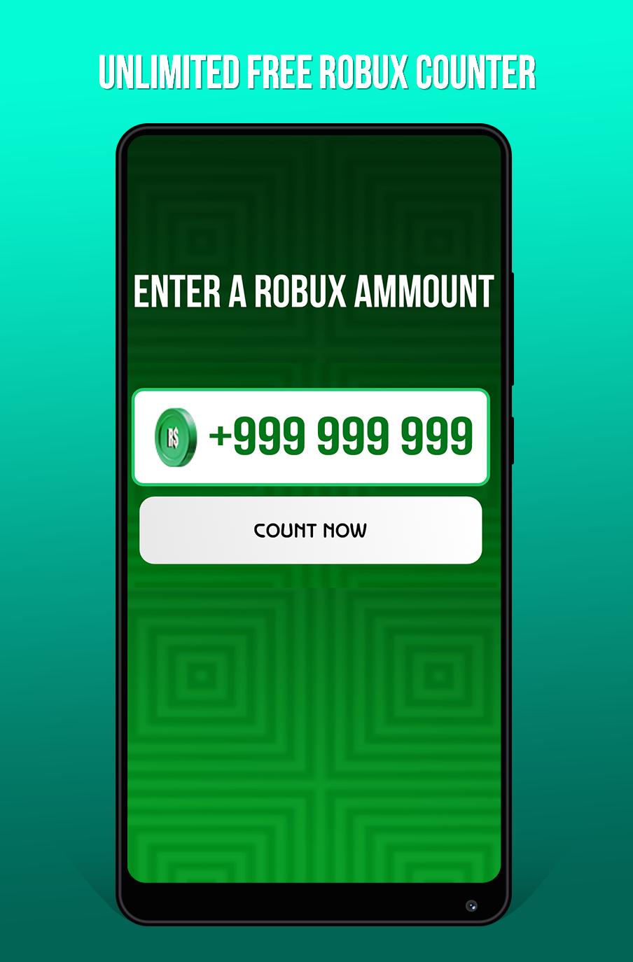 Ultimate Free Robux Counter For Roblox Rbx Calc Pour Android Telechargez L Apk - roblox ultimate robux