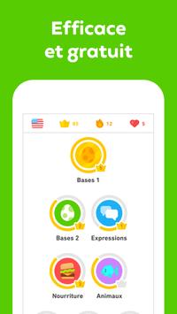 Duolingo capture d'écran 1