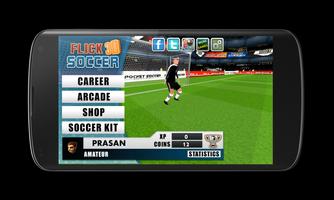 Flick Soccer 3D Plakat