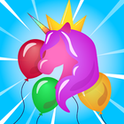 Balloon Stack 3D icône