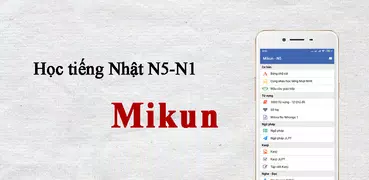 Học tiếng Nhật N5 N1 - Mikun