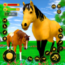 Wild Horse Simulator Family 3D APK
