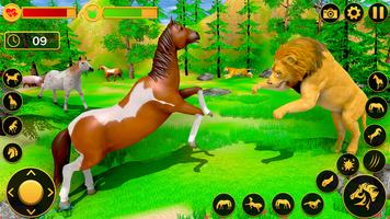 Wild Horse Simulator Family 3D screenshot 1