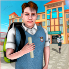 High School Boy Simulator Life icône