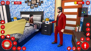 Simulator Ayah Tunggal Virtual poster