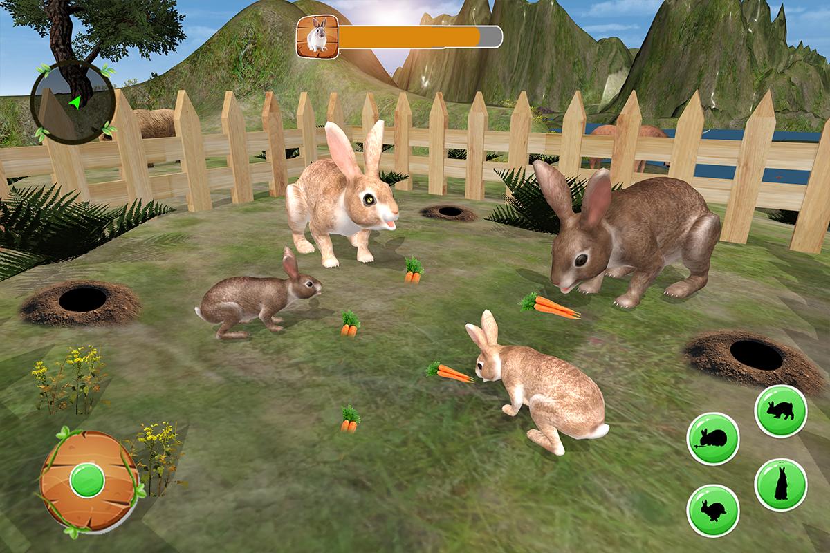 Включи кролик игра. Кролик роббит игра. Симулятор зайца. Игра семья кроликов. Игра ферма кроликов.