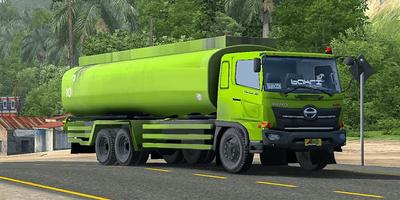 Mod Truk Tangki Bussid imagem de tela 2