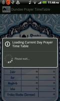 Dundee Mosque Prayer TimeTable capture d'écran 1