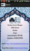 Dundee Mosque Prayer TimeTable capture d'écran 3