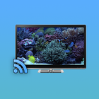 Aquariums on TV via Chromecast icône