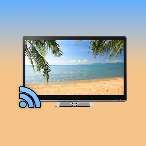 Beach on TV via Chromecast