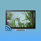Fish Tank on TV via Chromecast icône