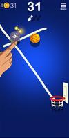 Dunk Line: Shoot basket captura de pantalla 2