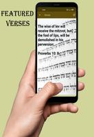 Hebrew English Bible capture d'écran 1