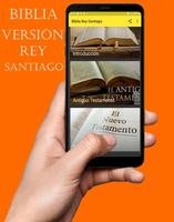 Biblia del Rey Santiago en Español Gratis постер