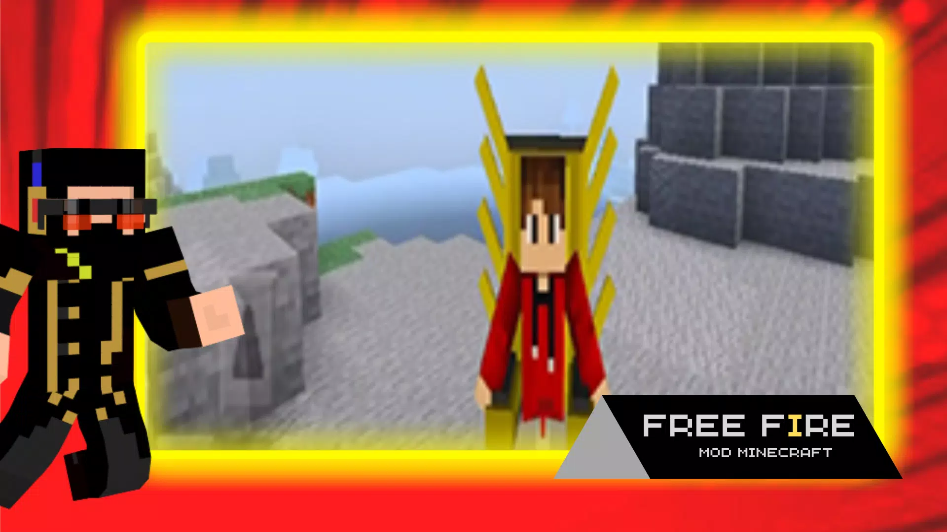 free fire mod for minecraft pe 1.18, PLAY FREE FIRE MAX MOD IN MINECRAFT PE, 2022