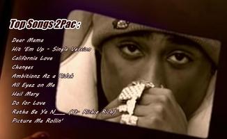 Tupac Lyrics - All Songs Plakat