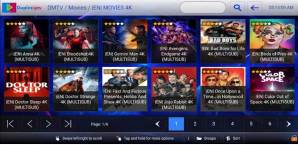 Duplex Play iptv - 4k player TV Box Smarters Guide APK for Android Download