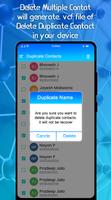 Duplicate Contacts Fixer and Contact Remover captura de pantalla 3